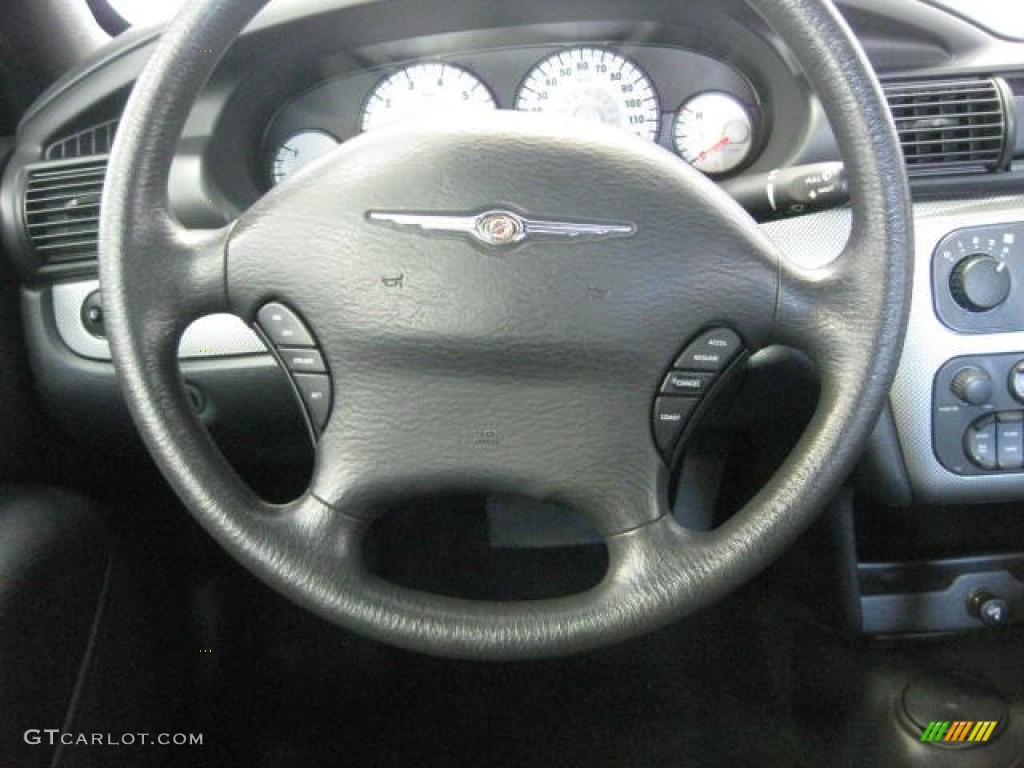 2006 Sebring GTC Convertible - Magnesium Pearl / Dark Slate Gray photo #16