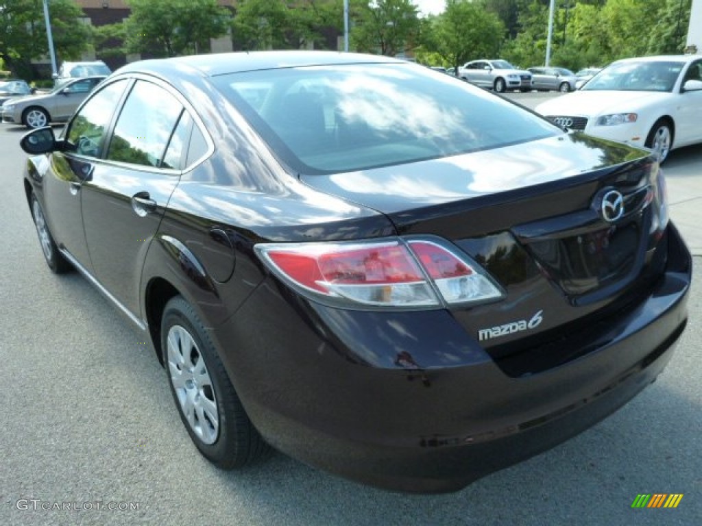 2010 MAZDA6 i Sport Sedan - Black Cherry Metallic / Black photo #3