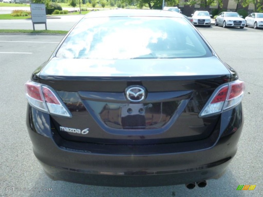 2010 MAZDA6 i Sport Sedan - Black Cherry Metallic / Black photo #4