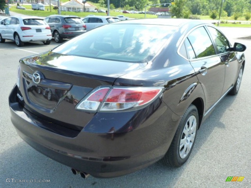 2010 MAZDA6 i Sport Sedan - Black Cherry Metallic / Black photo #5