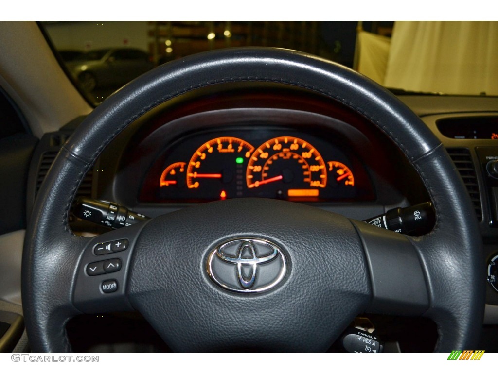 2005 Camry SE V6 - Mineral Green Opalescent / Fawn photo #20