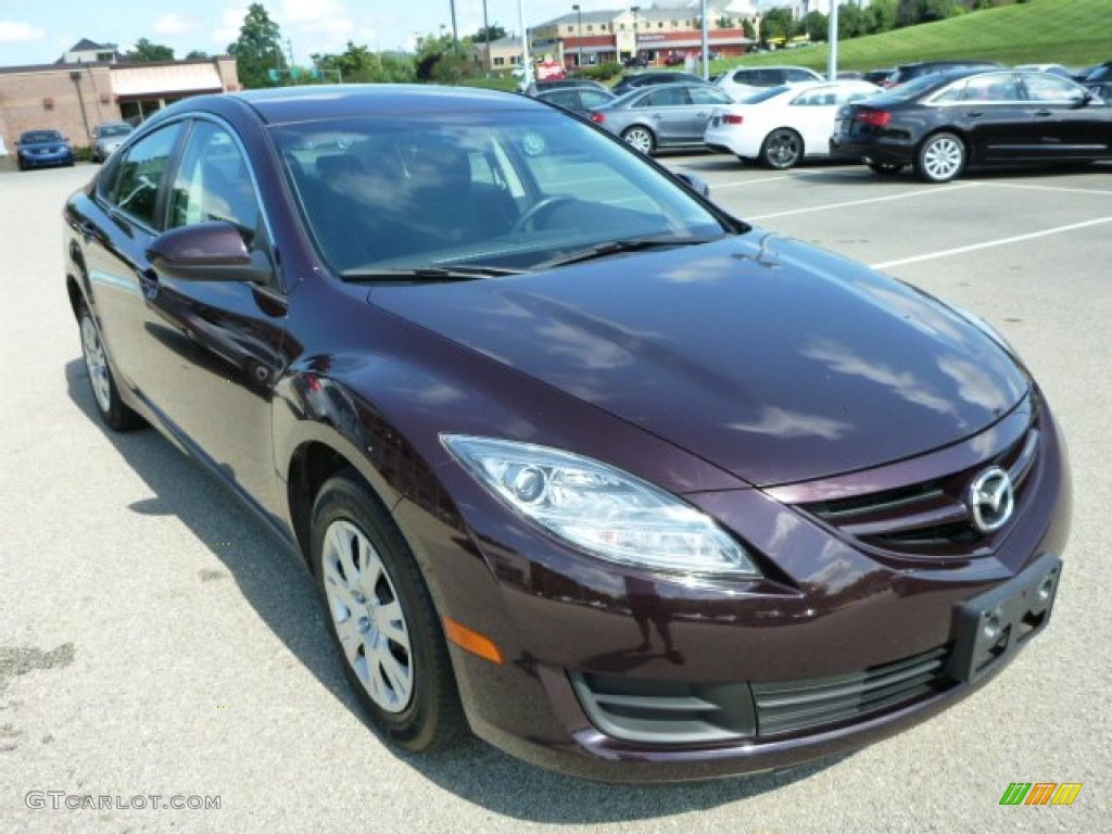 Black Cherry Metallic 2010 Mazda MAZDA6 i Sport Sedan Exterior Photo #83391269