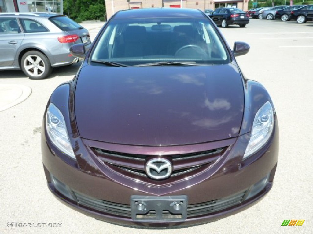 2010 MAZDA6 i Sport Sedan - Black Cherry Metallic / Black photo #8