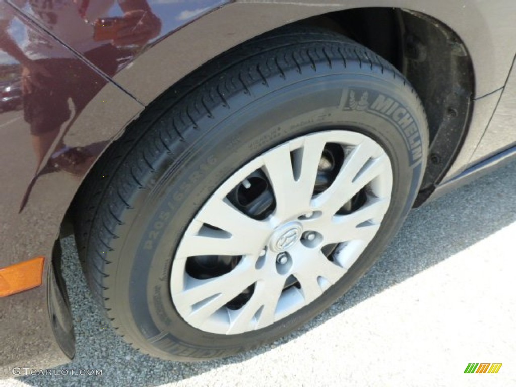 2010 MAZDA6 i Sport Sedan - Black Cherry Metallic / Black photo #9