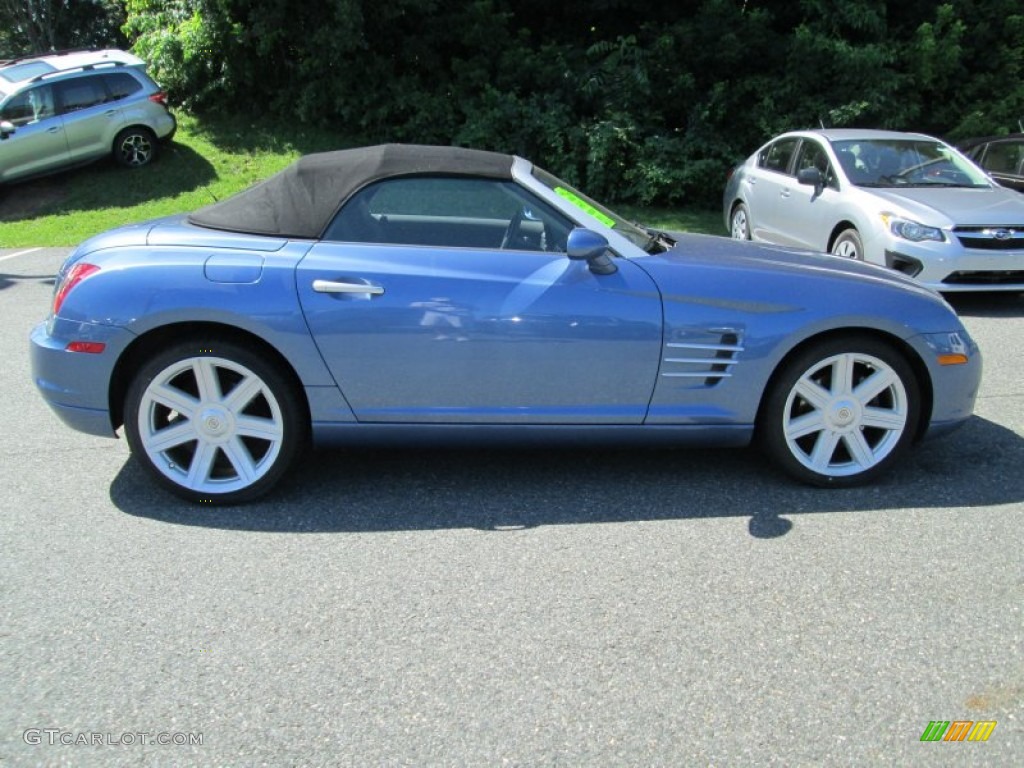 Aero Blue Pearlcoat 2005 Chrysler Crossfire Limited Roadster Exterior Photo #83391343