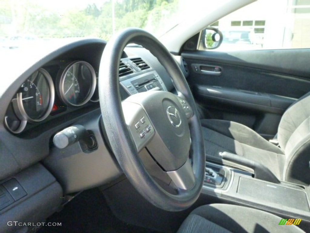 2010 MAZDA6 i Sport Sedan - Black Cherry Metallic / Black photo #15