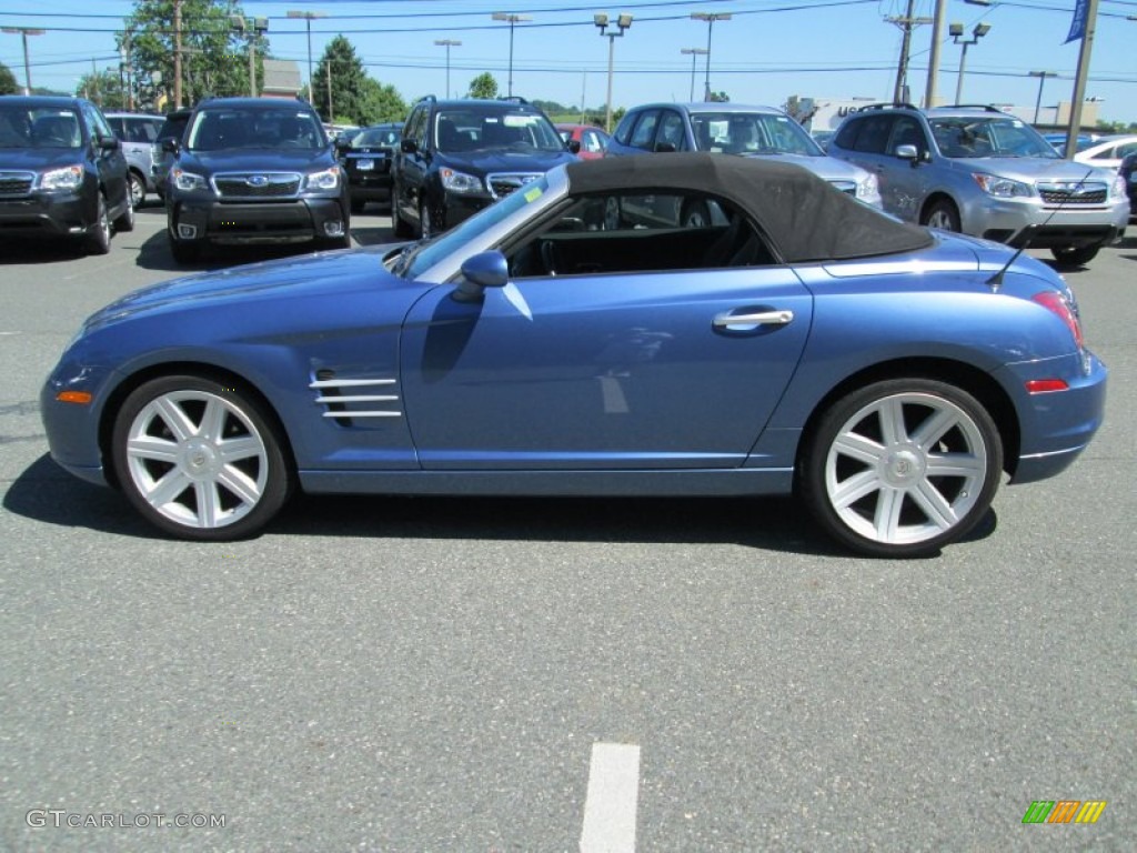 Aero Blue Pearlcoat 2005 Chrysler Crossfire Limited Roadster Exterior Photo #83391454