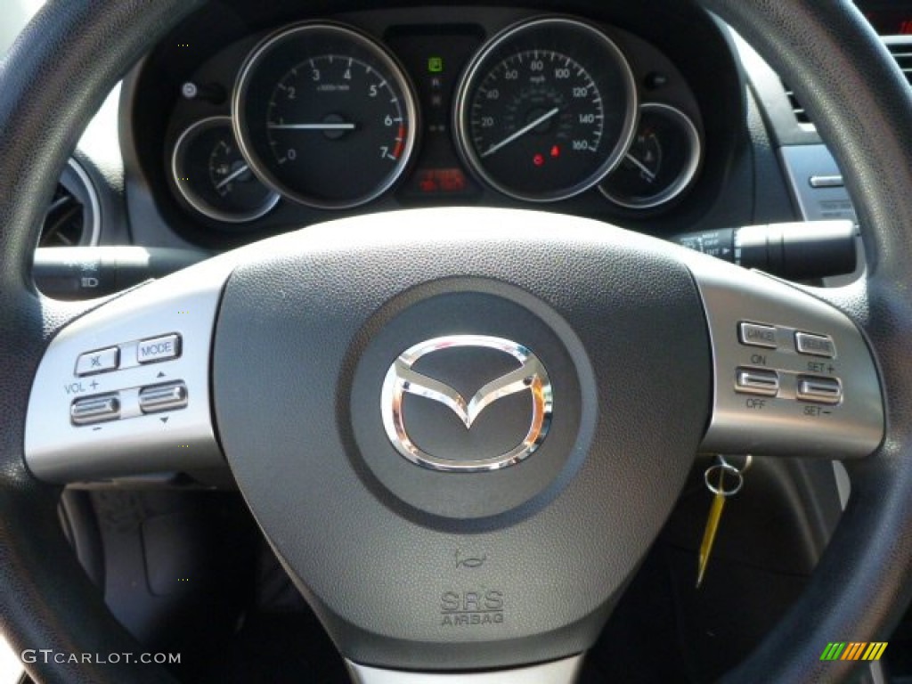 2010 MAZDA6 i Sport Sedan - Black Cherry Metallic / Black photo #18