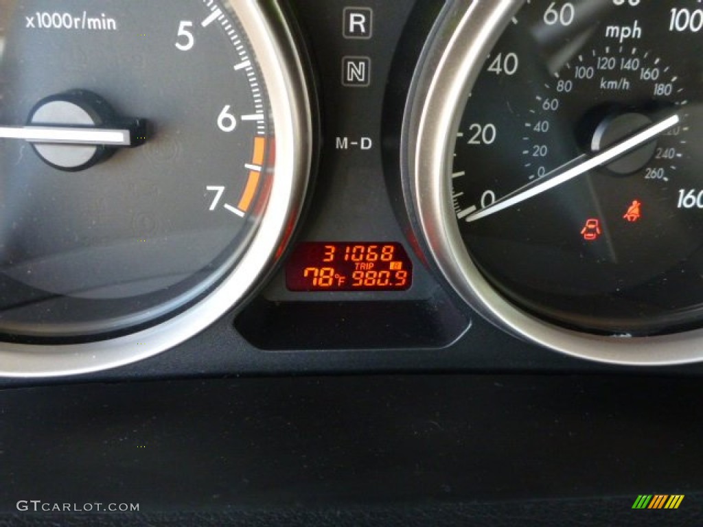 2010 MAZDA6 i Sport Sedan - Black Cherry Metallic / Black photo #20