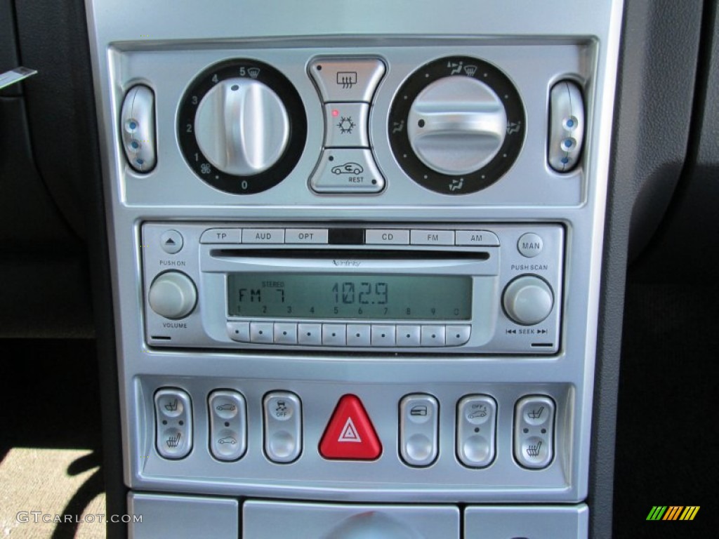 2005 Chrysler Crossfire Limited Roadster Controls Photo #83391721