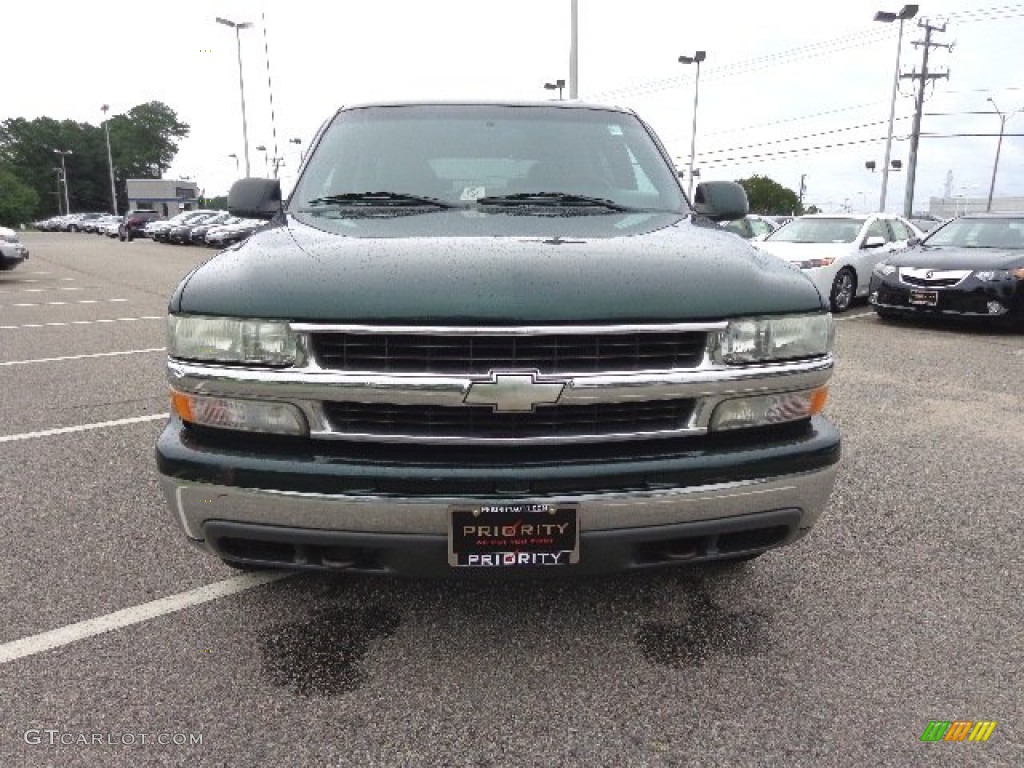2001 Tahoe LT 4x4 - Forest Green Metallic / Tan/Neutral photo #9