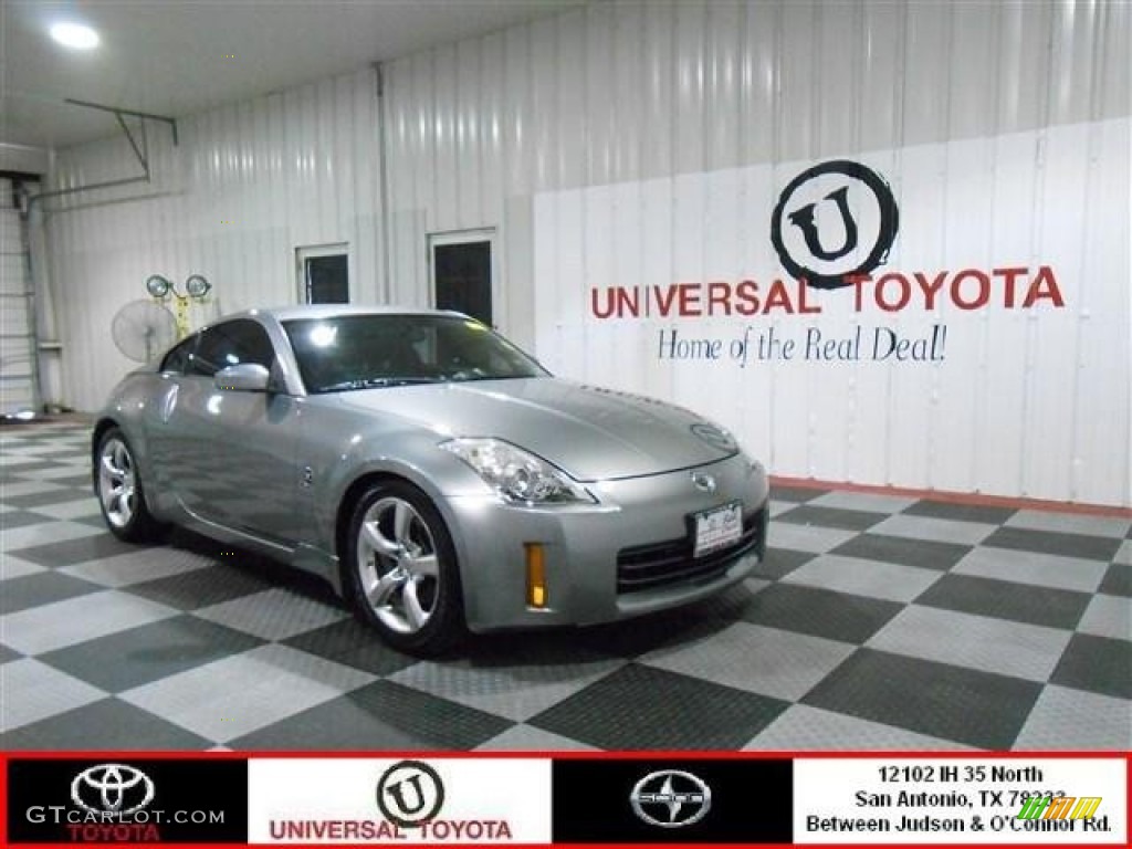 2006 350Z Touring Coupe - Silver Alloy Metallic / Charcoal Leather photo #1