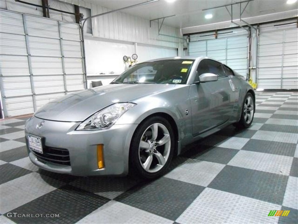 2006 350Z Touring Coupe - Silver Alloy Metallic / Charcoal Leather photo #3