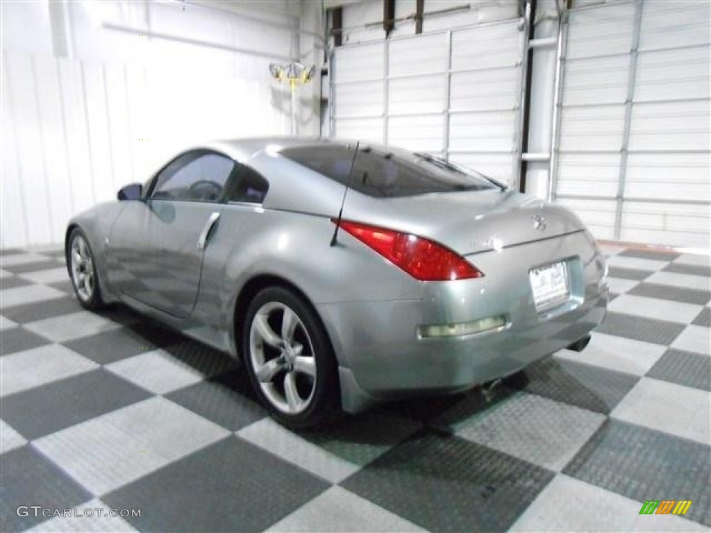 2006 350Z Touring Coupe - Silver Alloy Metallic / Charcoal Leather photo #5