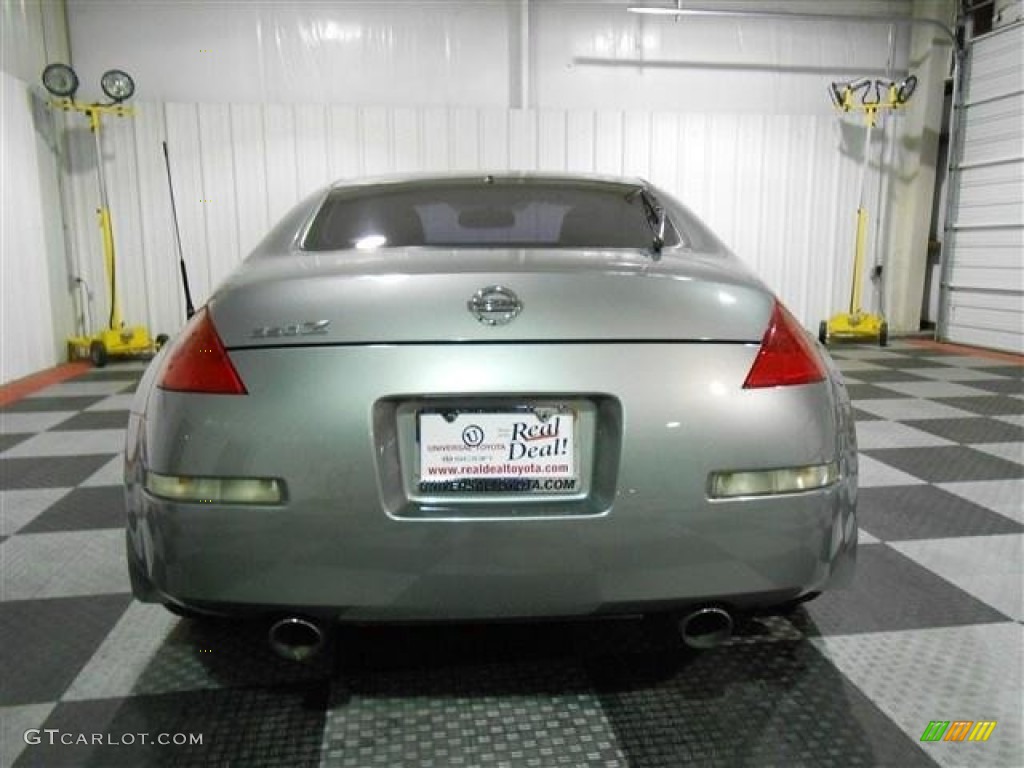 2006 350Z Touring Coupe - Silver Alloy Metallic / Charcoal Leather photo #6