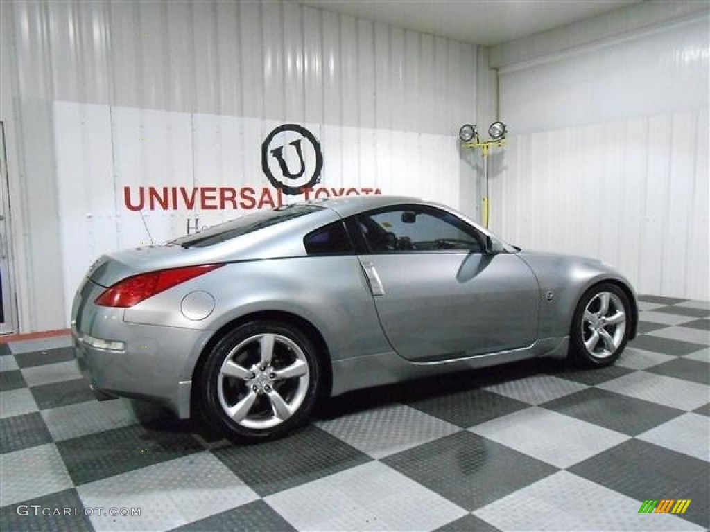2006 350Z Touring Coupe - Silver Alloy Metallic / Charcoal Leather photo #7