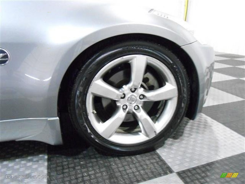 2006 350Z Touring Coupe - Silver Alloy Metallic / Charcoal Leather photo #8
