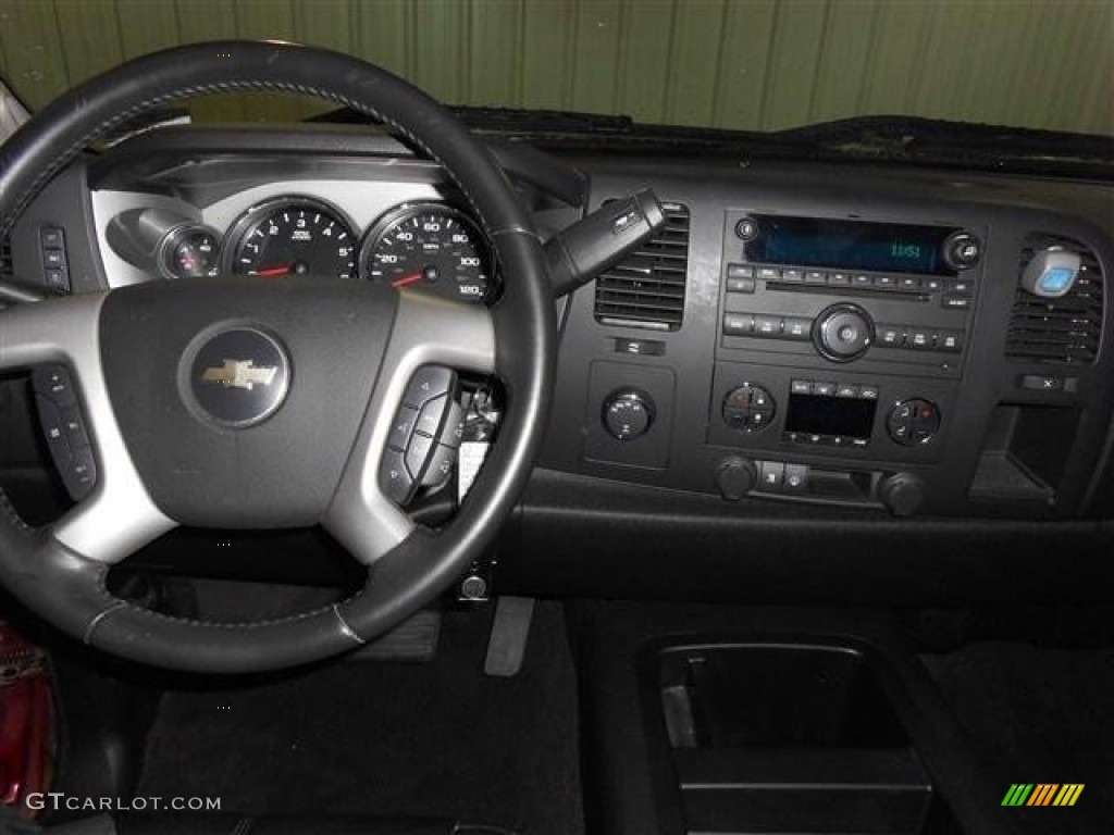 2008 Silverado 1500 LT Crew Cab 4x4 - Deep Ruby Metallic / Ebony photo #13