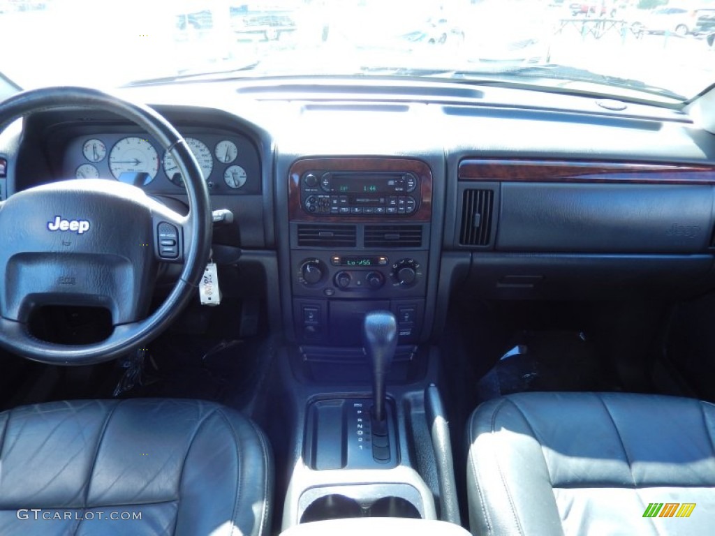 2002 Grand Cherokee Limited - Silverstone Metallic / Dark Slate Gray photo #21