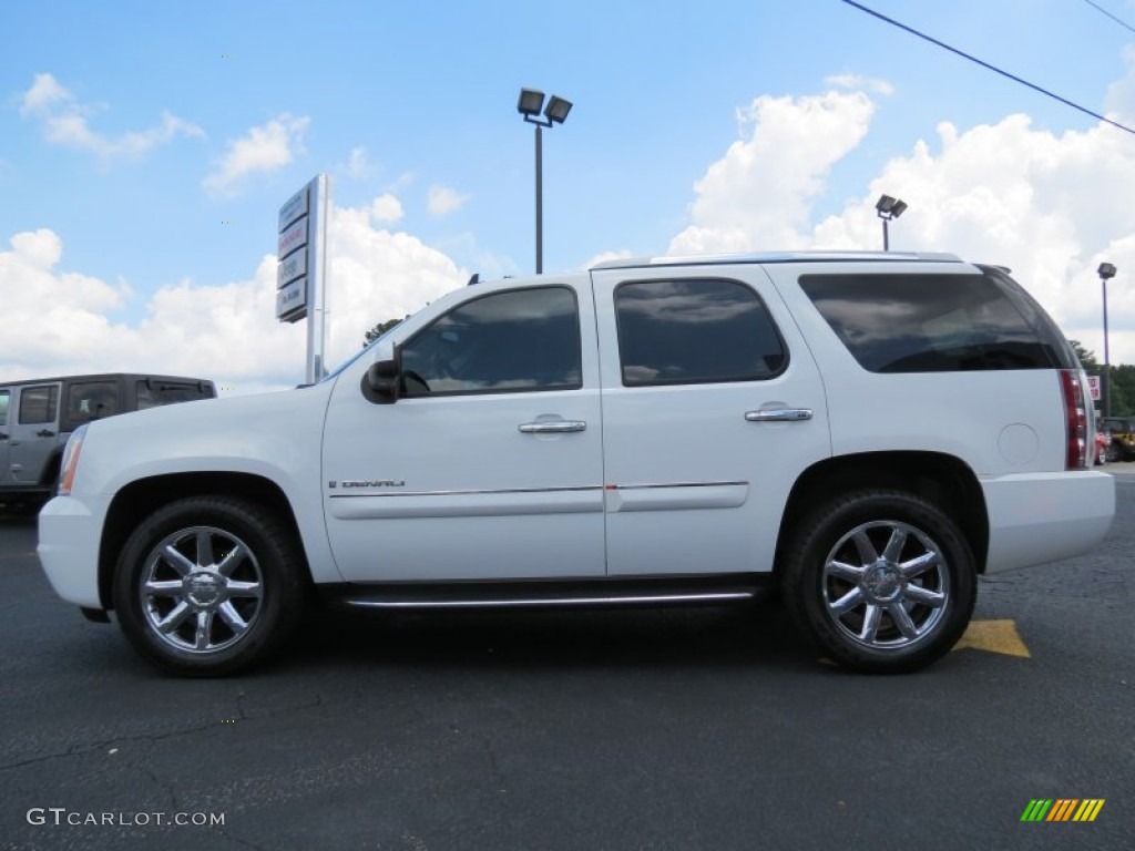 Summit White 2008 GMC Yukon Denali AWD Exterior Photo #83396496