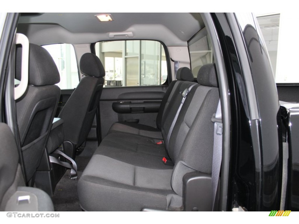 2012 Chevrolet Silverado 1500 LT Crew Cab 4x4 Rear Seat Photo #83396782