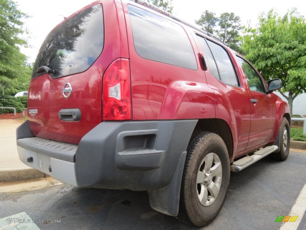 2009 Xterra S - Red Brick / Graphite/Steel photo #3