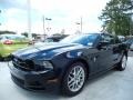 Black 2014 Ford Mustang V6 Premium Coupe Exterior