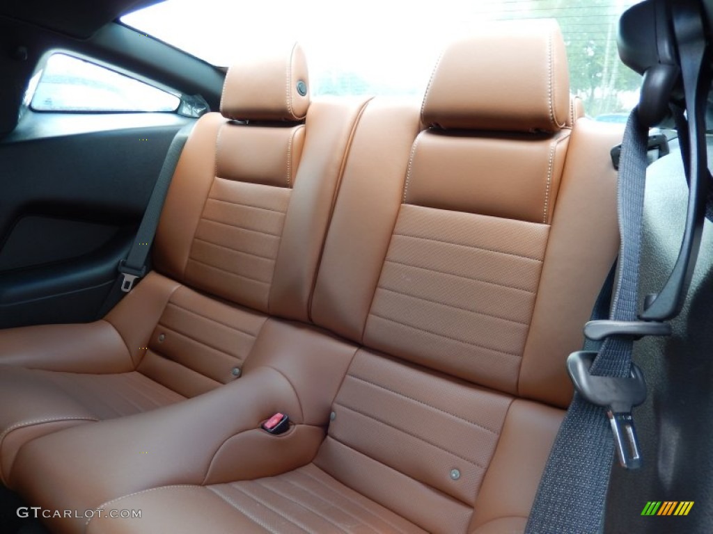 2014 Ford Mustang V6 Premium Coupe Rear Seat Photo #83397364