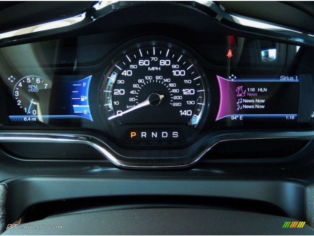 2014 Lincoln MKT FWD Gauges Photo #83397790