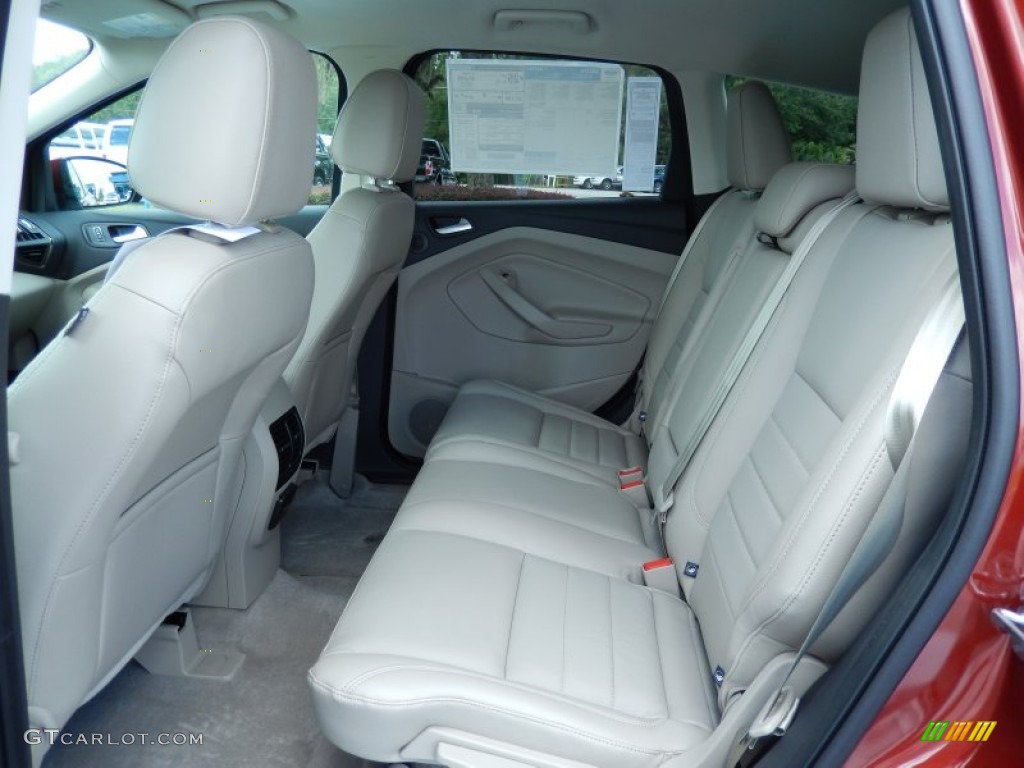 2014 Ford Escape Titanium 2.0L EcoBoost Rear Seat Photo #83398373