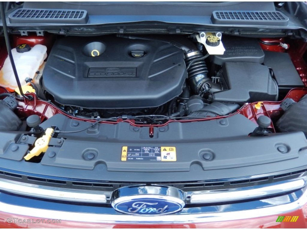 2014 Ford Escape Titanium 2.0L EcoBoost 2.0 Liter GTDI Turbocharged DOHC 16-Valve Ti-VCT EcoBoost 4 Cylinder Engine Photo #83398462