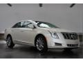 White Diamond Tricoat 2013 Cadillac XTS Luxury FWD Exterior
