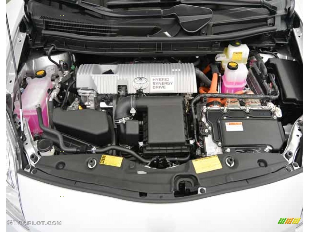2013 Toyota Prius Three Hybrid 1.8 Liter DOHC 16-Valve VVT-i 4 Cylinder/Electric Hybrid Engine Photo #83399437