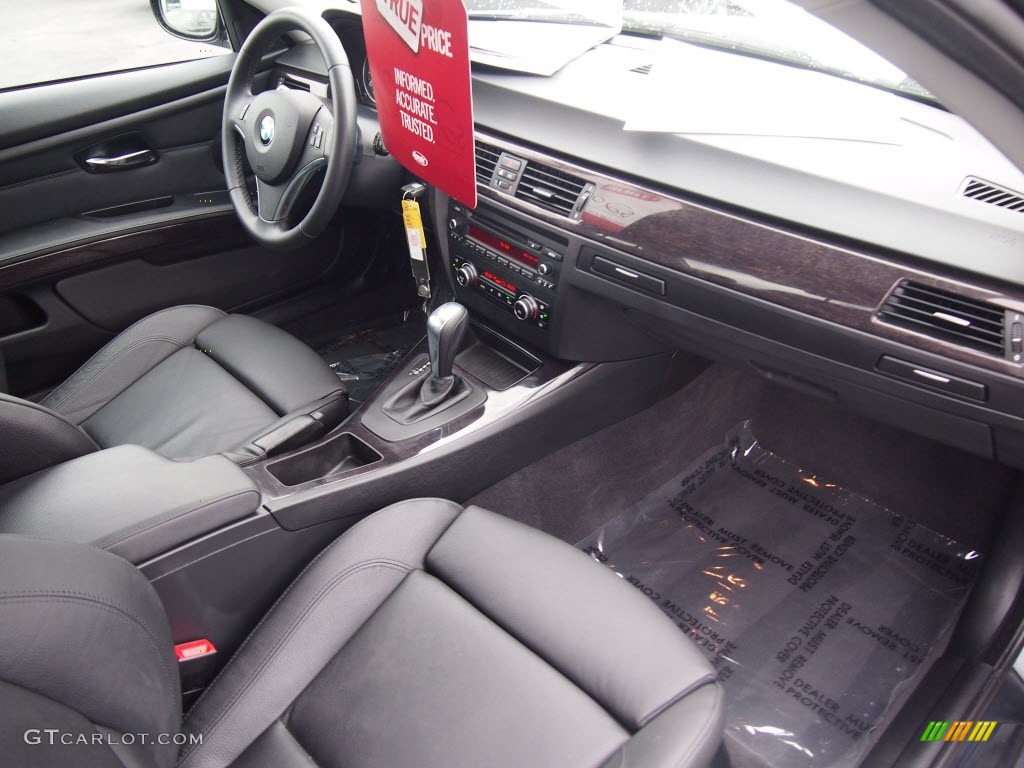 2011 3 Series 328i Coupe - Space Gray Metallic / Black photo #4
