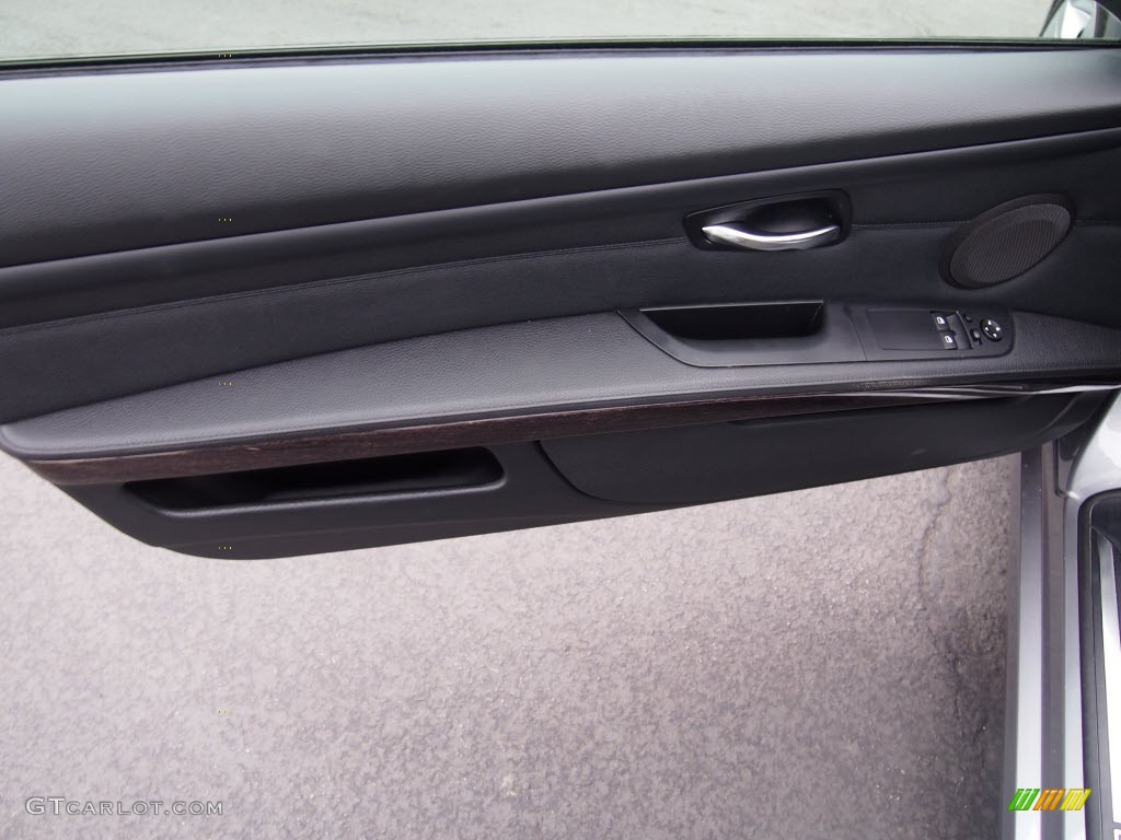 2011 3 Series 328i Coupe - Space Gray Metallic / Black photo #14