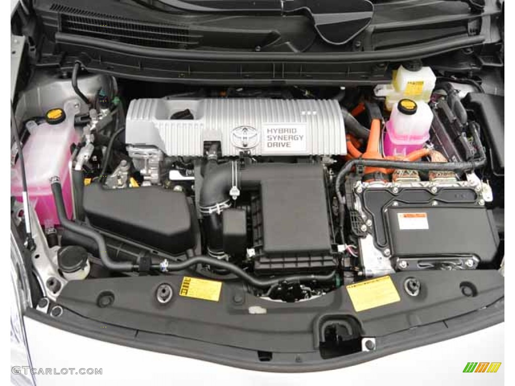2013 Toyota Prius Three Hybrid Engine Photos