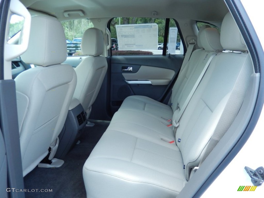 2013 Ford Edge SE EcoBoost Rear Seat Photo #83400247