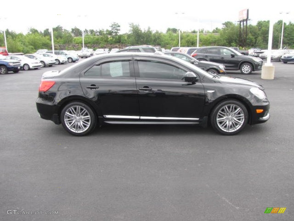 Black Pearl Metallic 2012 Suzuki Kizashi Sport SLS AWD Exterior Photo #83400394