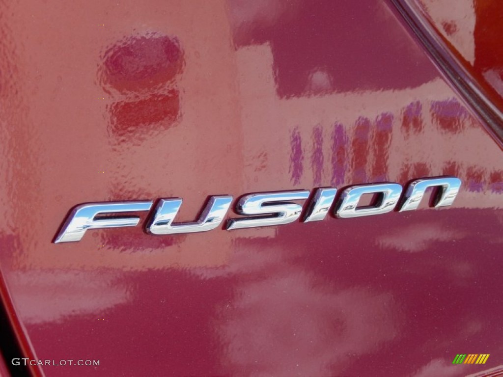 2013 Fusion Hybrid Titanium - Ruby Red Metallic / Charcoal Black photo #4