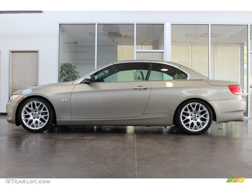 2008 3 Series 328i Convertible - Platinum Bronze Metallic / Cream Beige photo #6