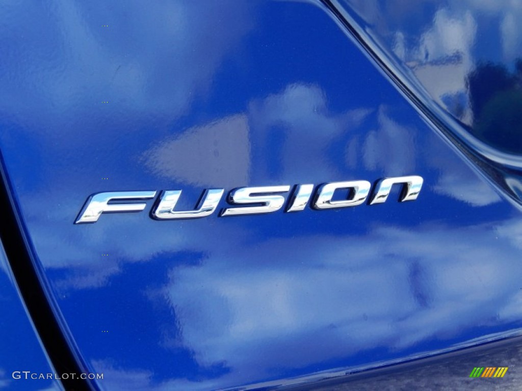 2013 Fusion Titanium - Deep Impact Blue Metallic / Charcoal Black photo #4