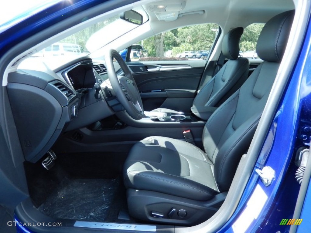 2013 Fusion Titanium - Deep Impact Blue Metallic / Charcoal Black photo #6