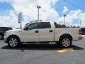 2007 White Sand Tri-Coat Ford F150 Lariat SuperCrew  photo #4