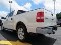 2007 White Sand Tri-Coat Ford F150 Lariat SuperCrew  photo #5