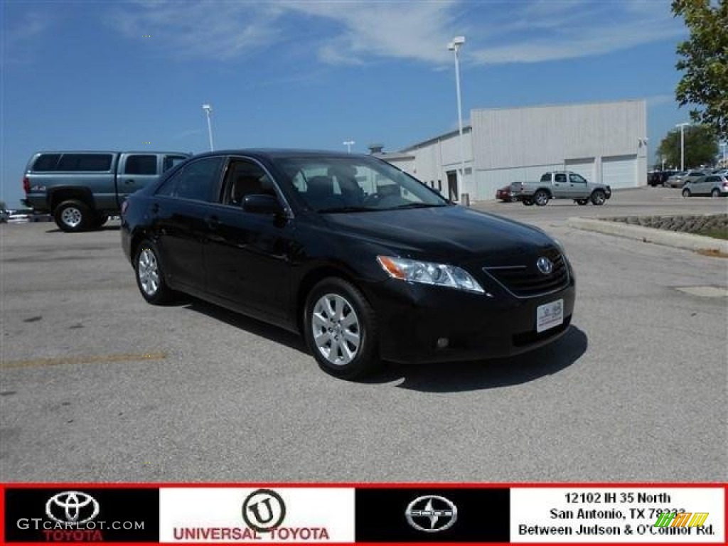 2007 Camry XLE - Black / Ash photo #1
