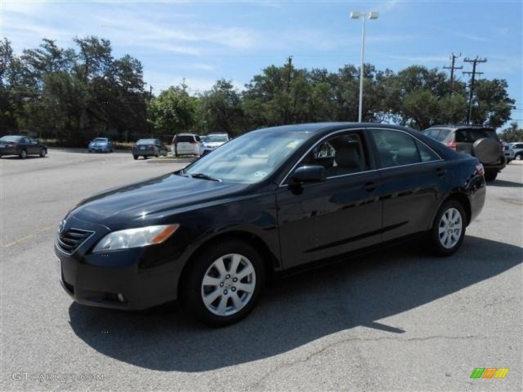 2007 Camry XLE - Black / Ash photo #3