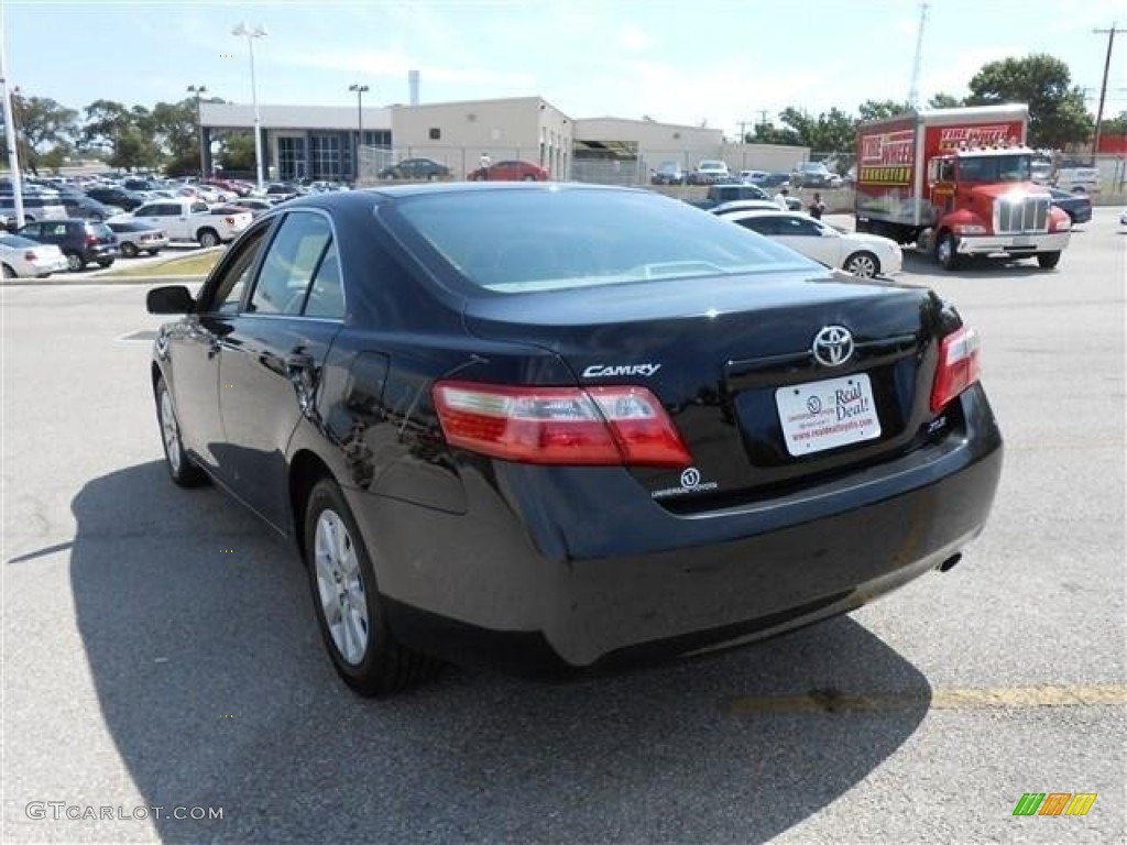 2007 Camry XLE - Black / Ash photo #4