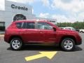 2014 Deep Cherry Red Crystal Pearl Jeep Compass Latitude  photo #7