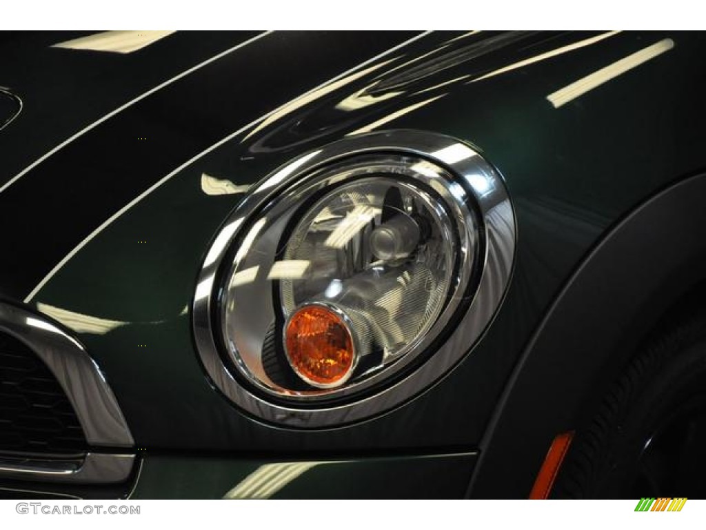 2013 Cooper S Hardtop - British Racing Green II Metallic / Carbon Black photo #2