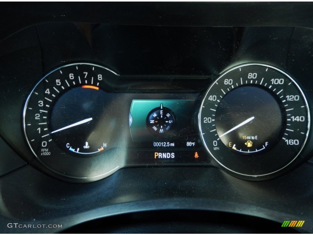2013 Lincoln MKZ 3.7L V6 FWD Gauges Photo #83403592
